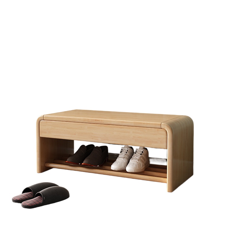 Muji Home Storage - Banco Sapateira de Madeira para Hall