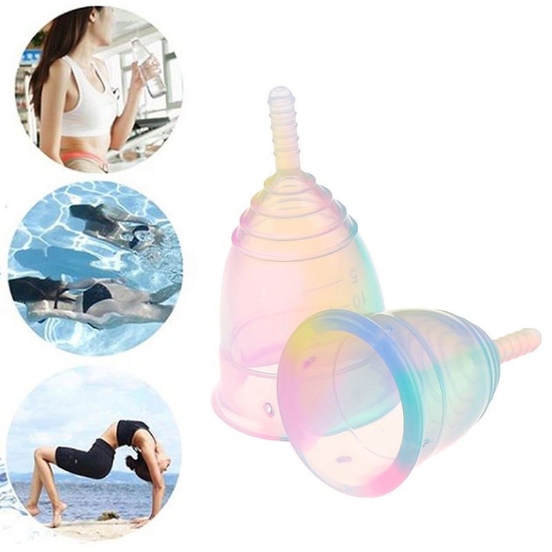 Menstrual Cup Silicone - Copa Menstrual Portátil de Silicone à