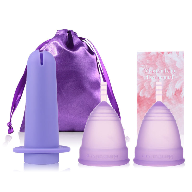 Menstrual Cup Silicone - Novo reforço de copo menstrual fácil