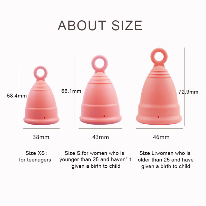 Copo Menstrual Hipoalergênico  - Menstrual Cup Silicone avaliação e preço