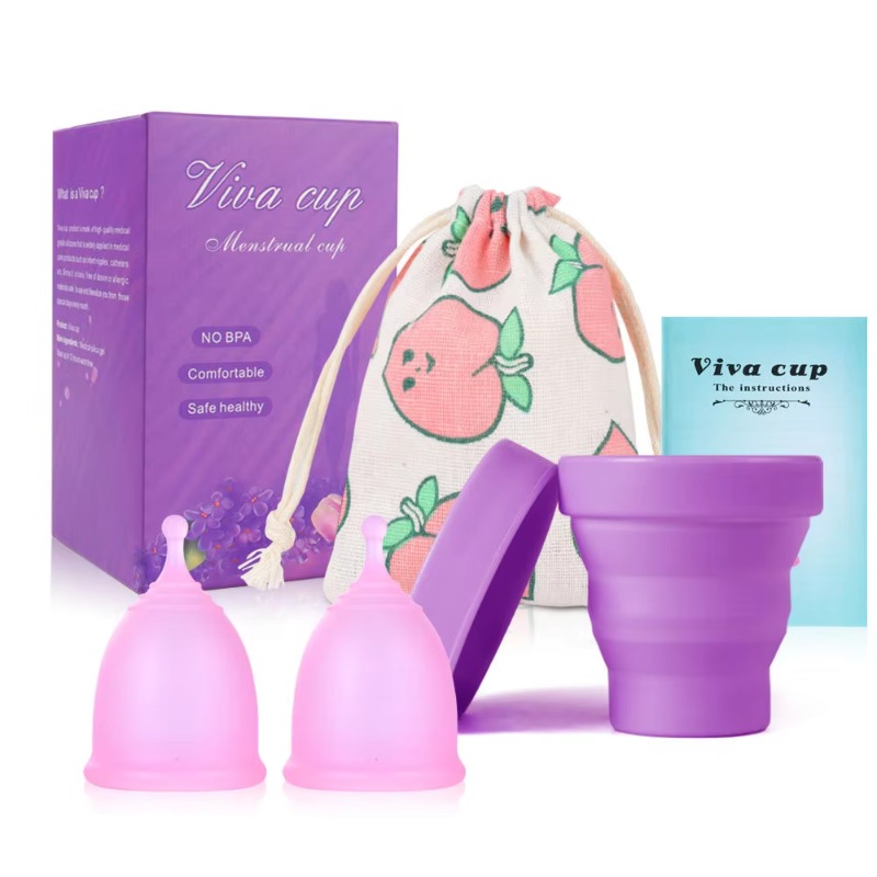 Copo menstrual de silicone est - Menstrual Cup Silicone avaliação e preço