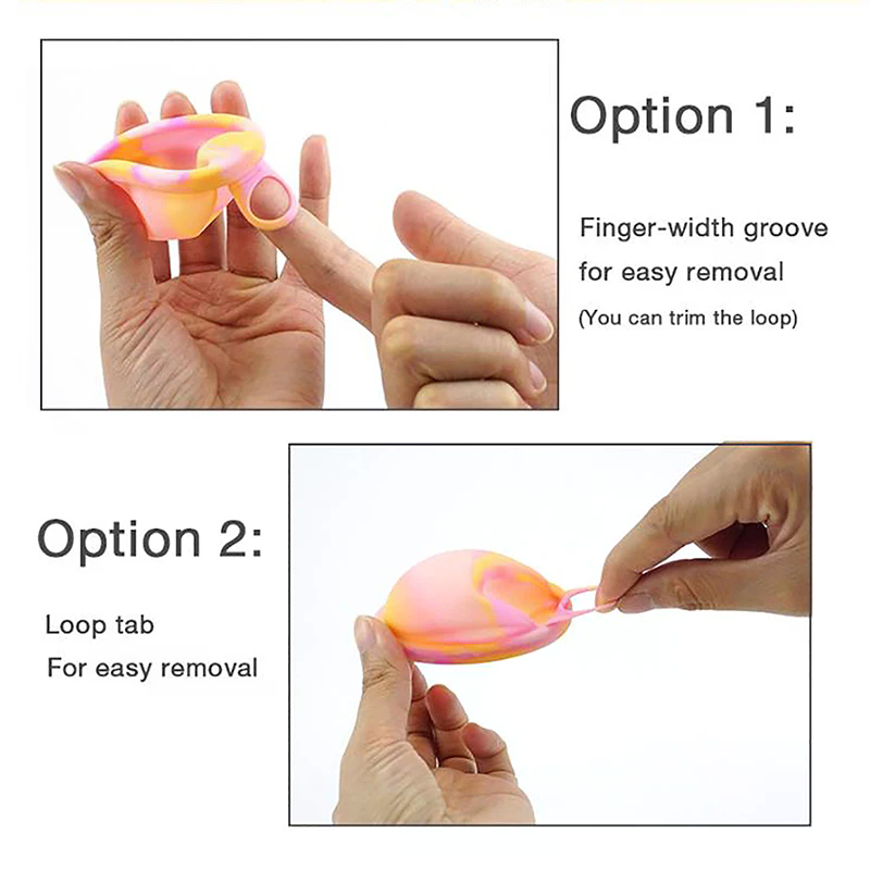 Disco Menstrual com Design de  - Menstrual Cup Silicone avaliação e preço