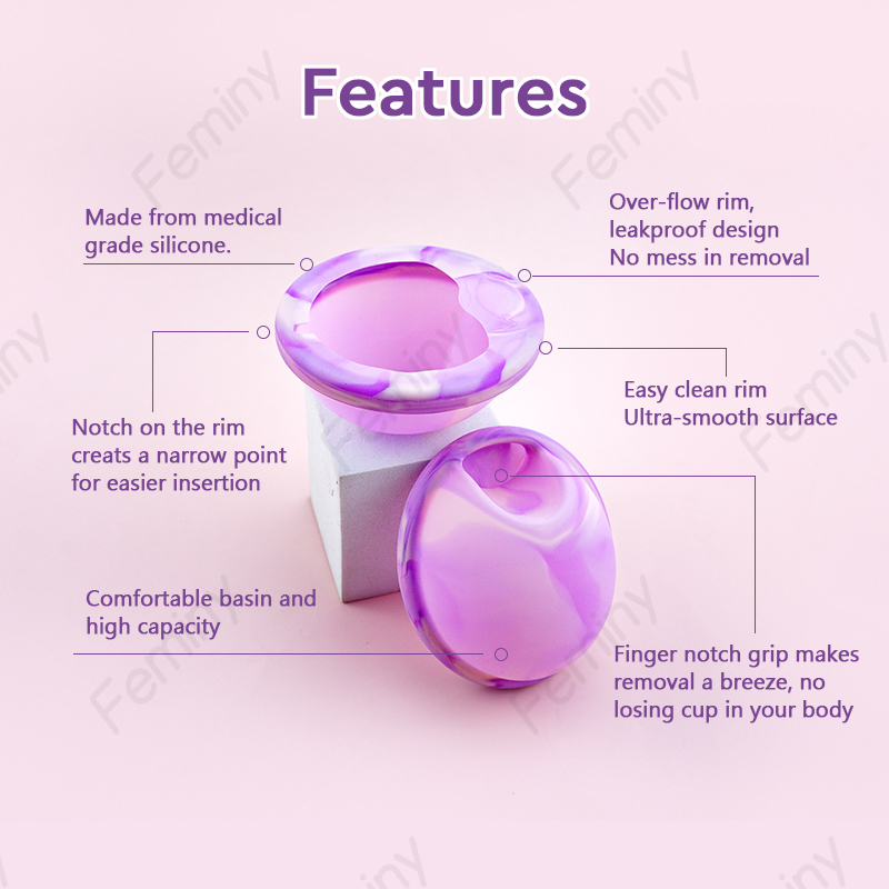Silicone médico menstrual disc - Menstrual Cup Silicone avaliação e preço