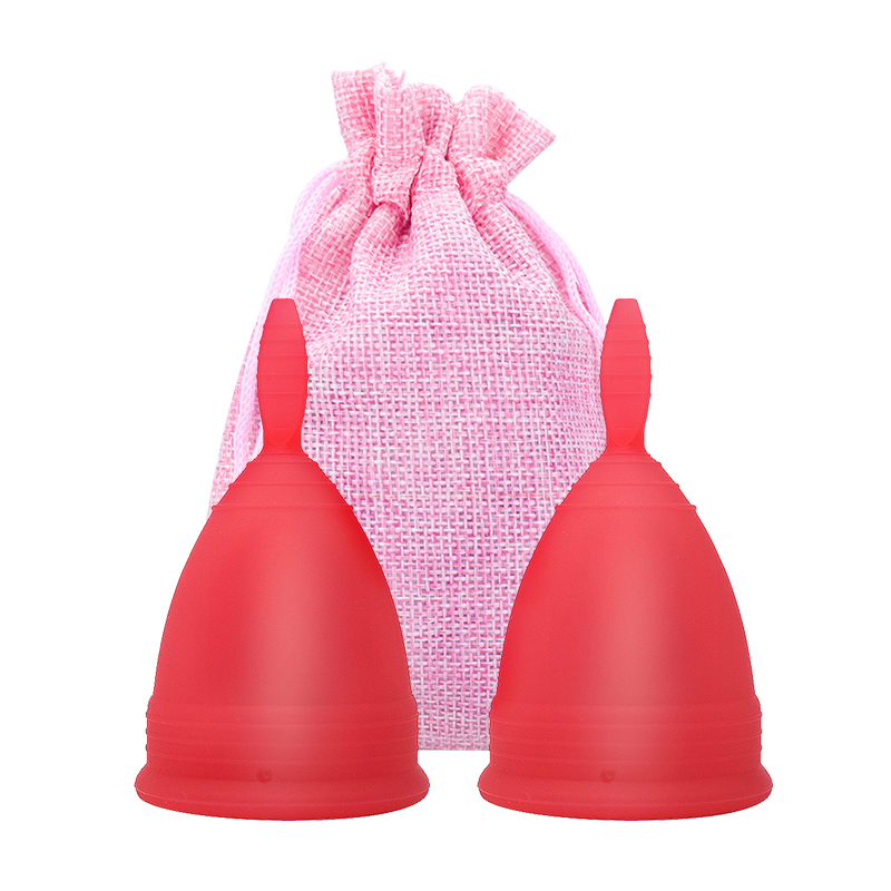 Senhora período copo de silico - Menstrual Cup Silicone avaliação e preço