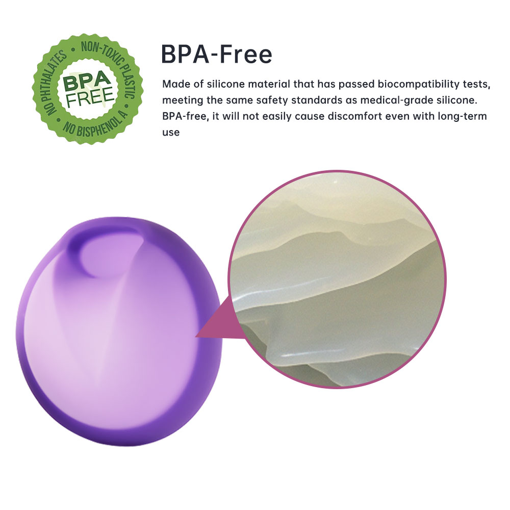Copo menstrual de silicone de  - Menstrual Cup Silicone avaliação e preço