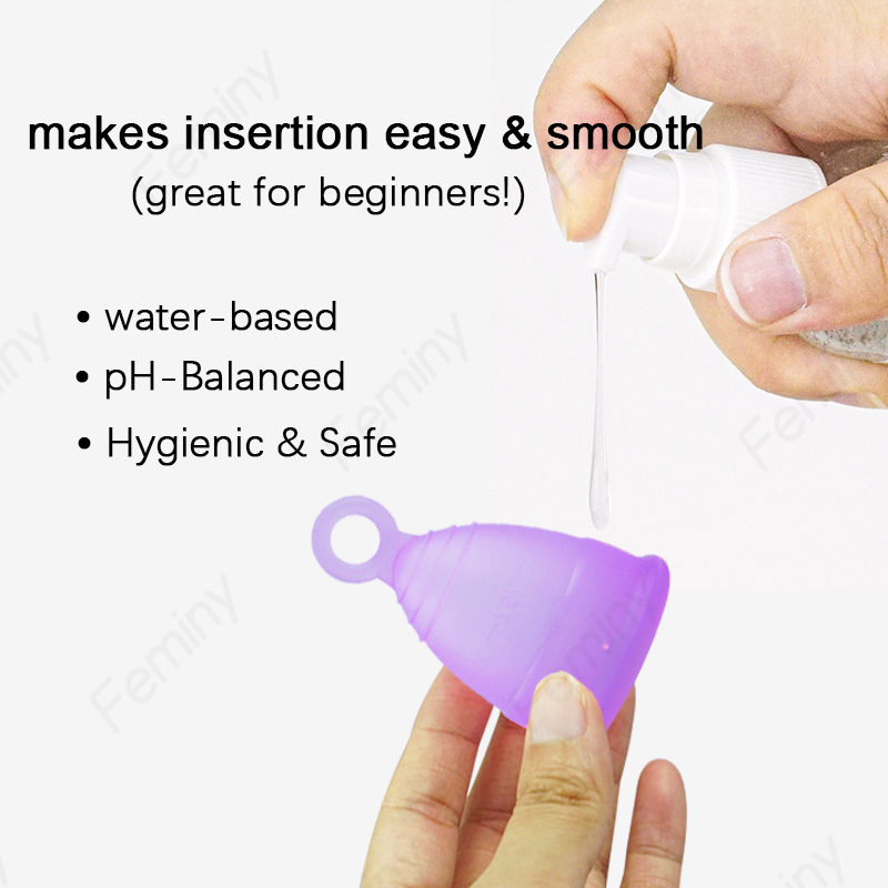 Feminino anel de copo menstrua - Menstrual Cup Silicone avaliação e preço