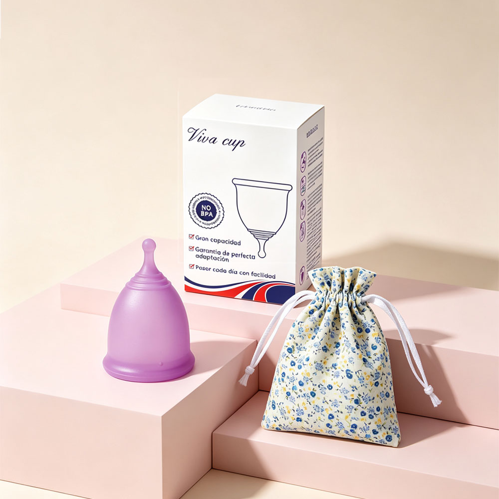 Copo menstrual de silicone de  - Menstrual Cup Silicone avaliação e preço