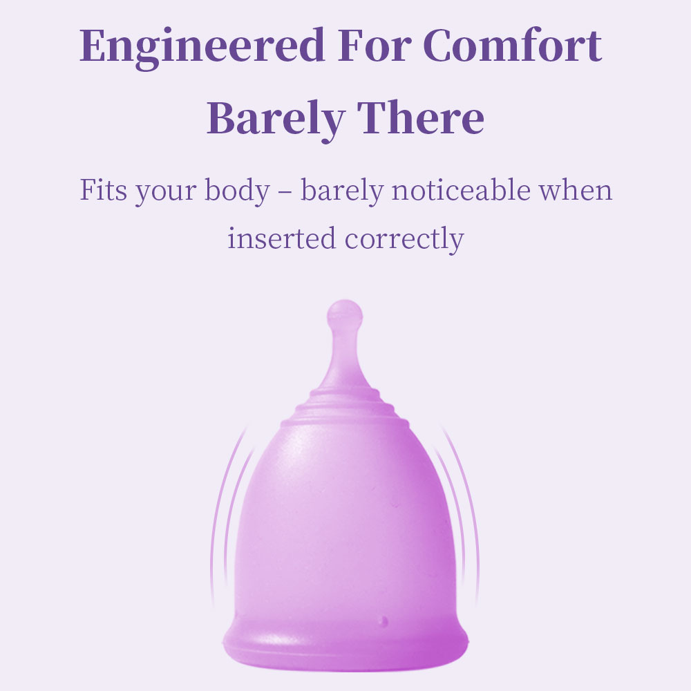 Copo menstrual de silicone de  - Menstrual Cup Silicone avaliação e preço