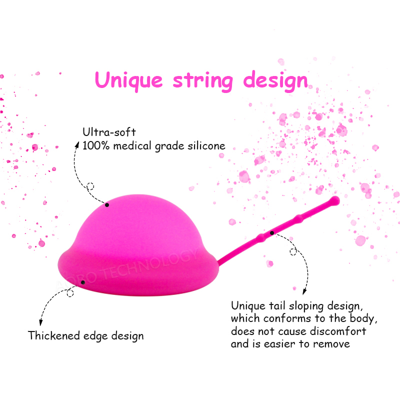 Disco menstrual feminino com c - Menstrual Cup Silicone avaliação e preço