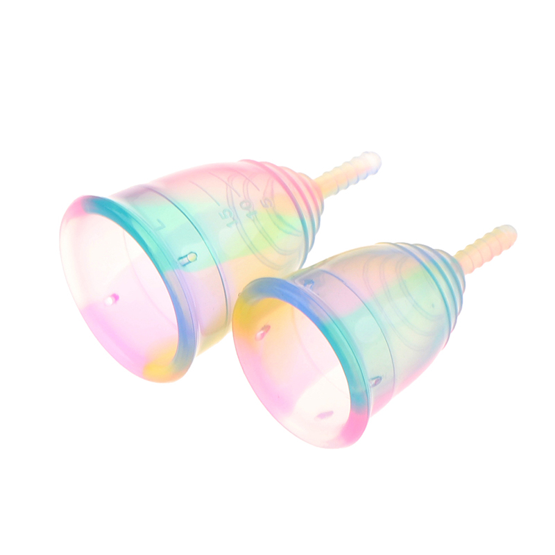 Colorido Medical Grade Silicon - Menstrual Cup Silicone avaliação e preço