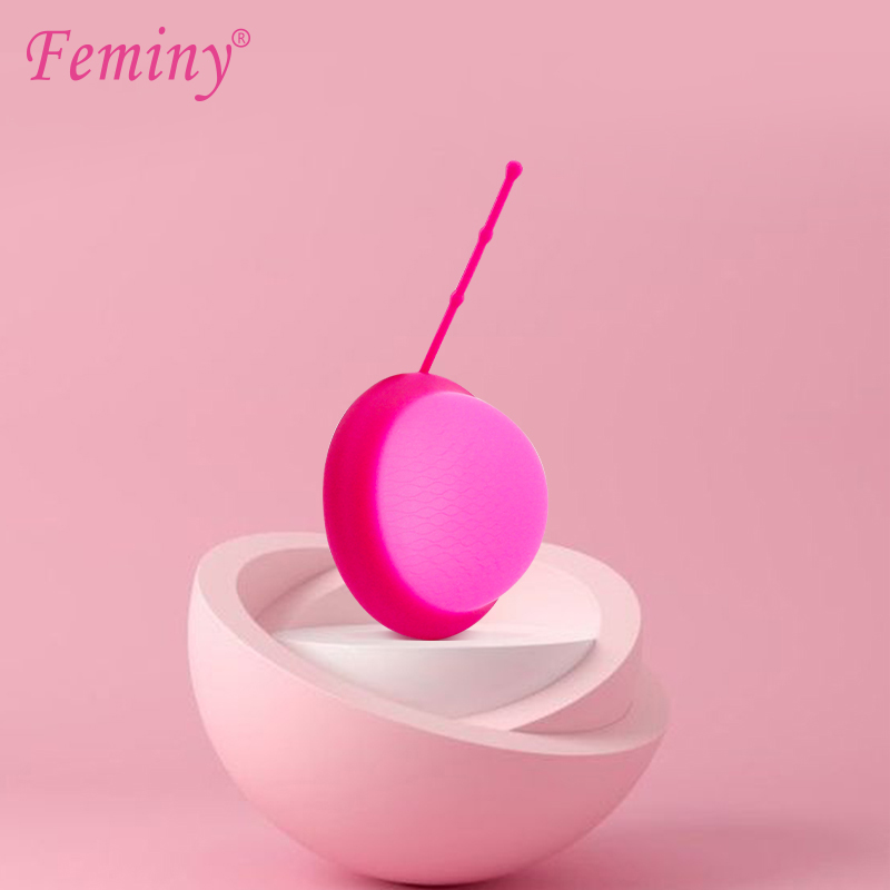 Disco menstrual feminino com c - Menstrual Cup Silicone avaliação e preço